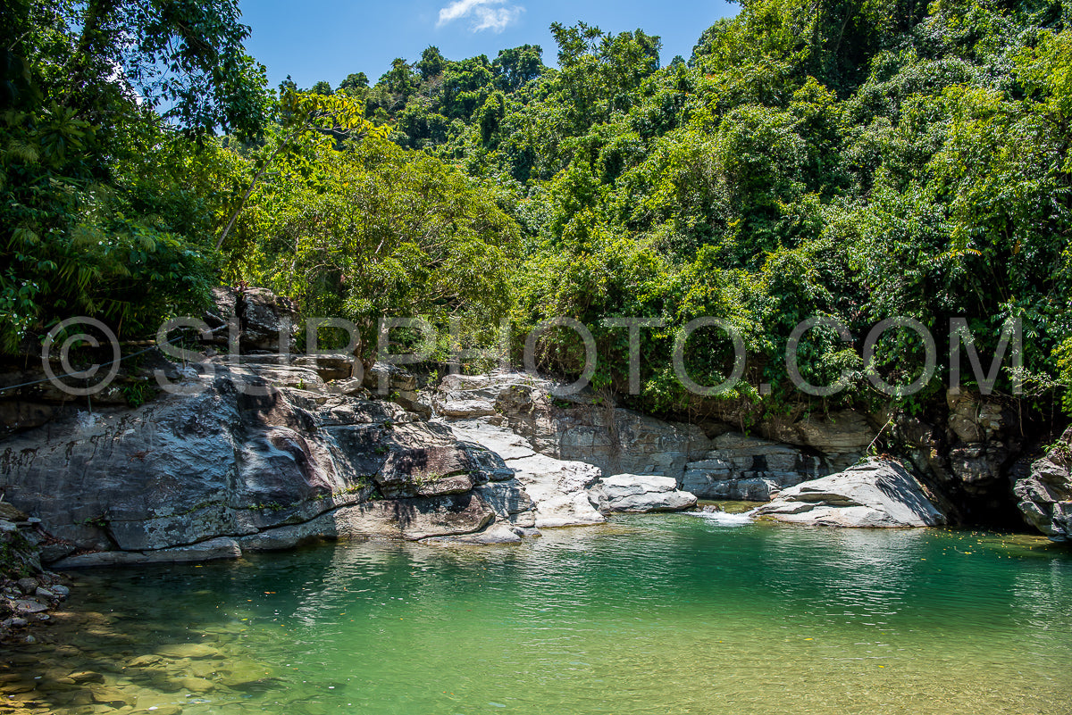 Tukuran falls in Mindoro- Philippines