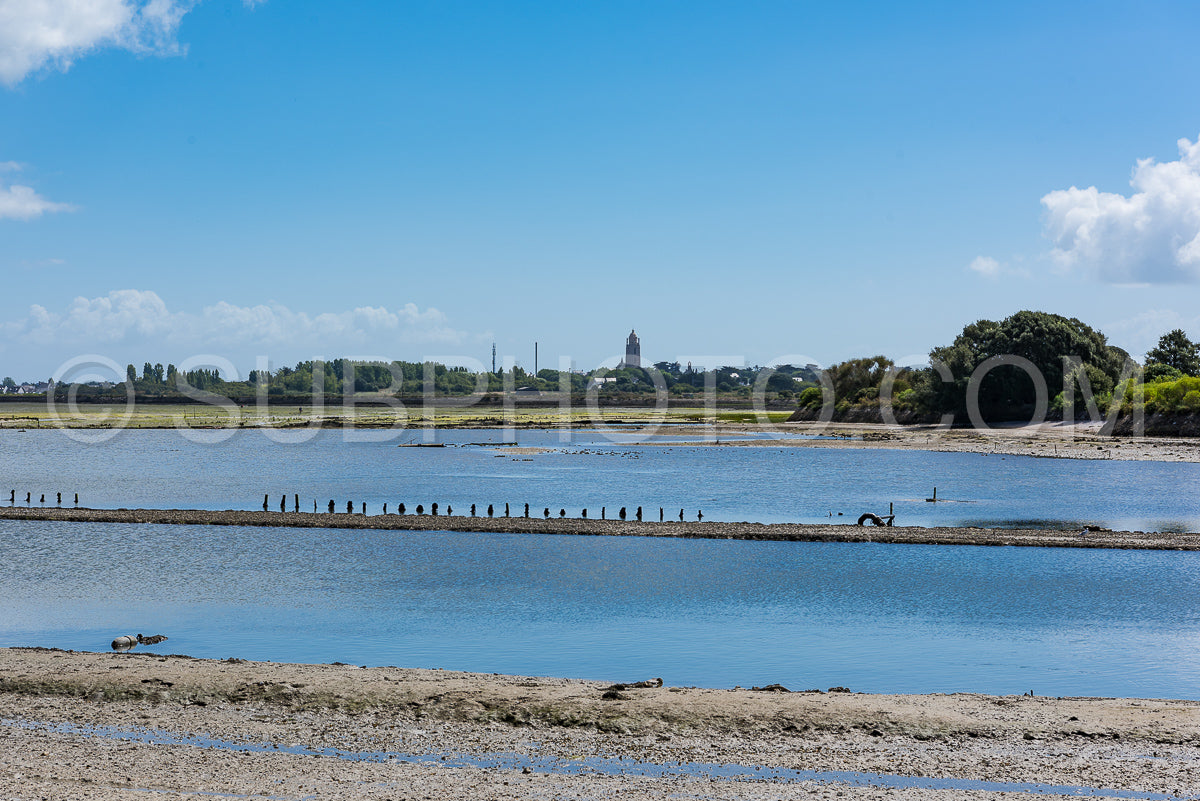 Photo de Le grand Traict- low tide- Le Croisic- Bretagne- France