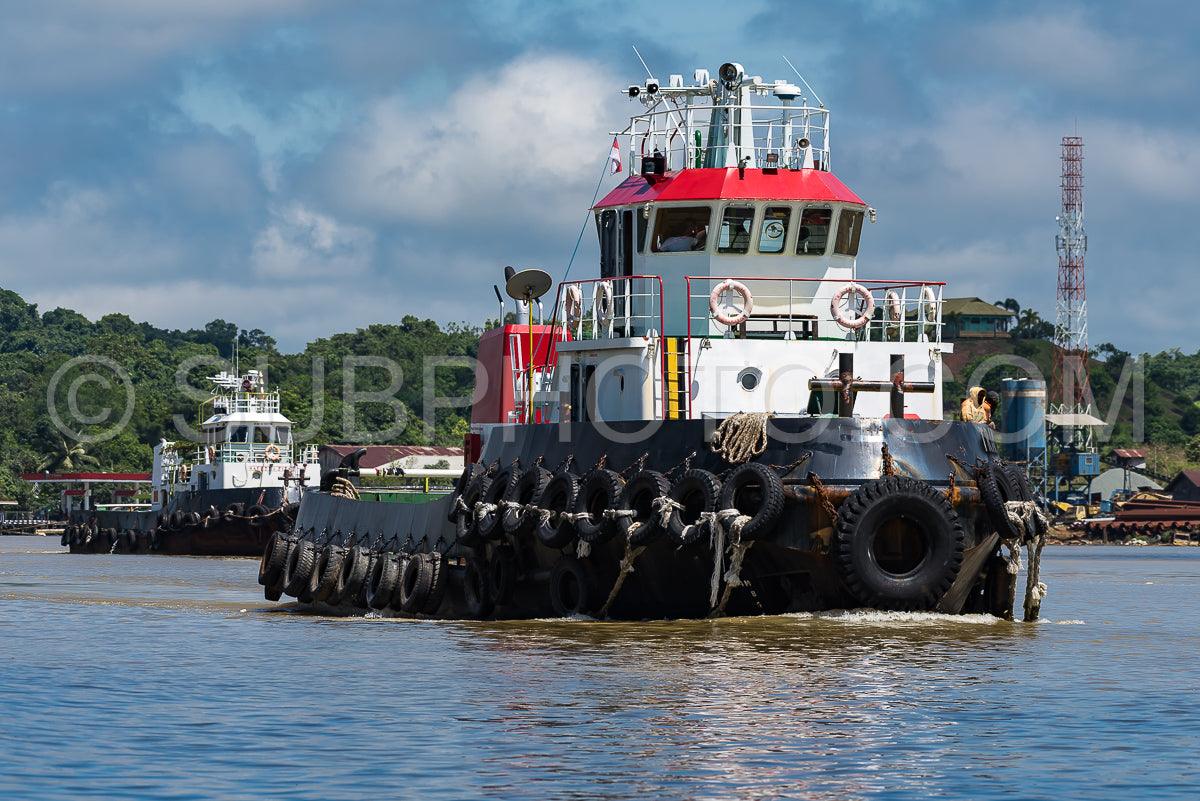 Tugboat for coal transportation in Berau- Kalimantan