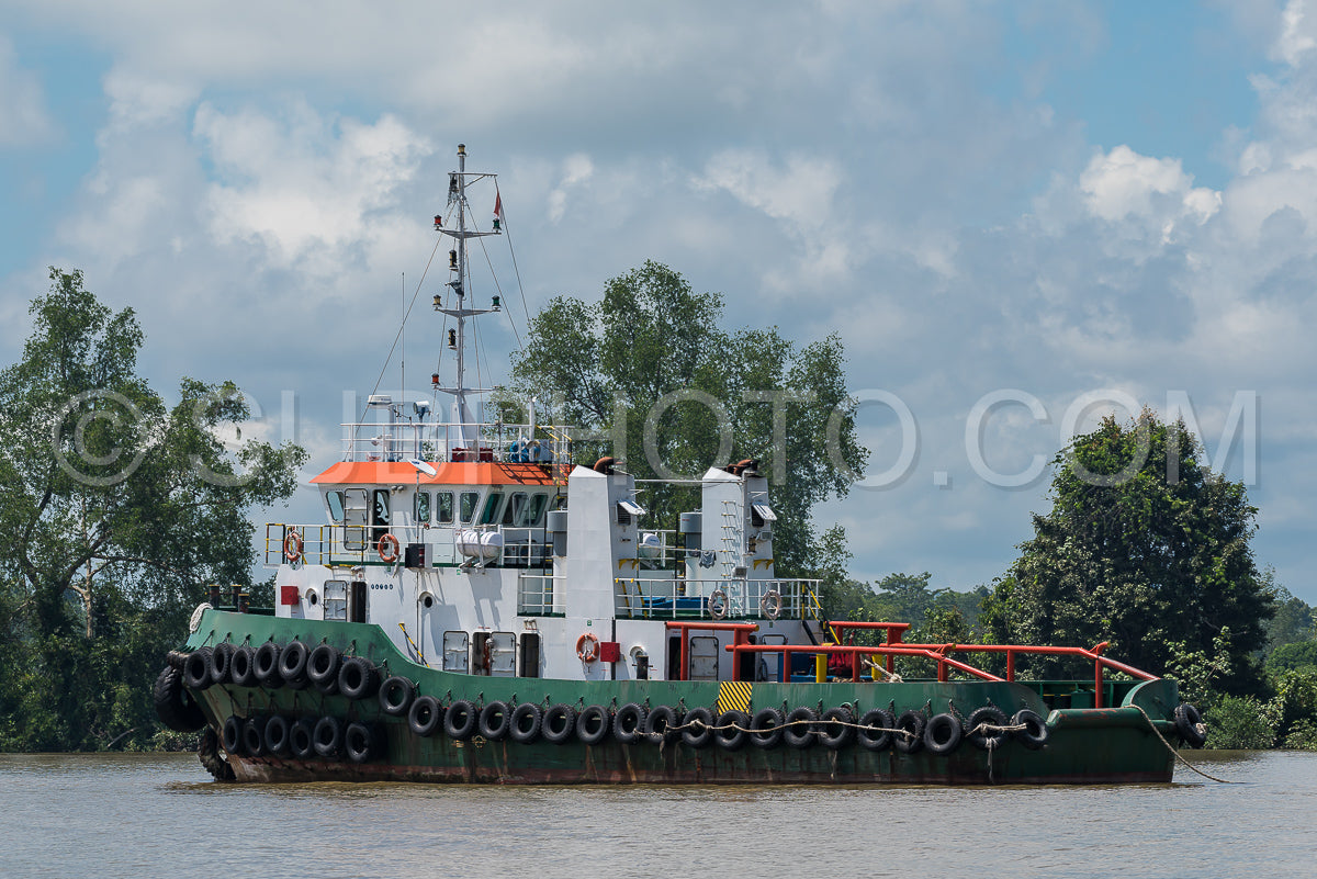 Tugboat for coal transportation in Berau- Kalimantan