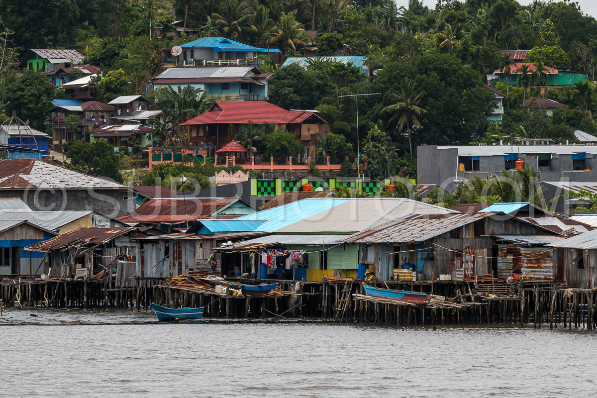 Photo de ville de Sorong- Raja Ampat- Indonésie