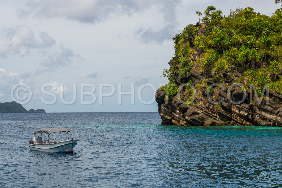 diving resort in the Raja Ampat- Indonesia