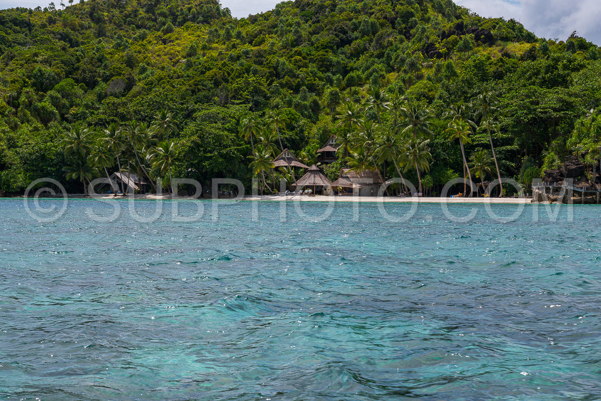 diving resort in the Raja Ampat- Indonesia