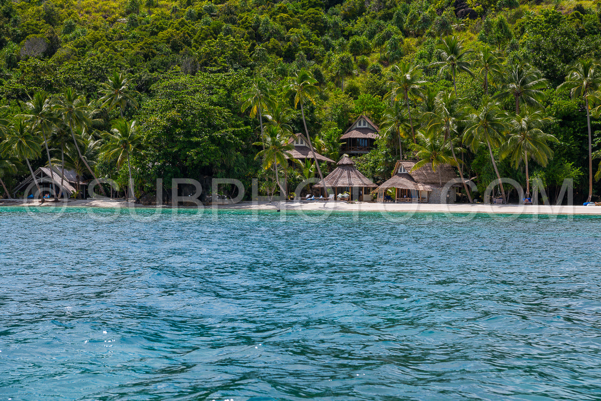 diving resort in the Raja Ampat- Indonesia
