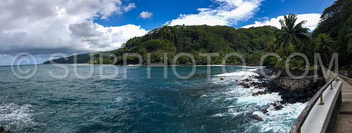 le trou du souffleur d'Arahoho blower hole