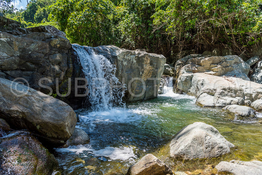 Tukuran falls in Mindoro- Philippines