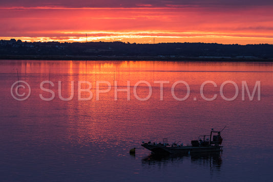 Sunrise over le Croisic