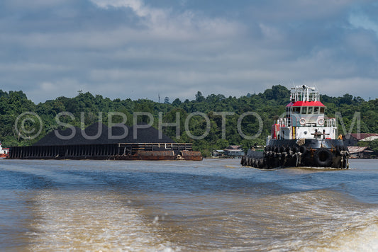 Tugboat for coal transportation in Berau- Kalimantan