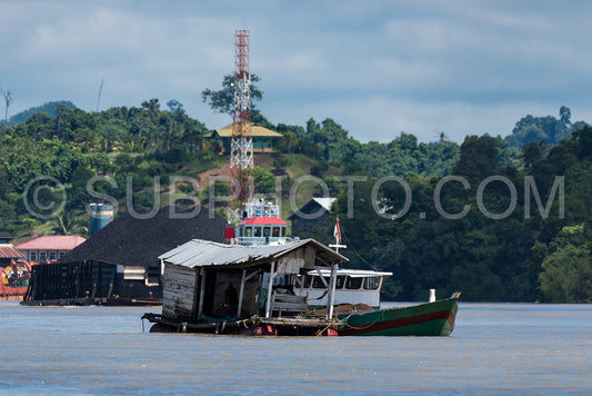 Tugboat for coal transportation in Berau- Kalimantan