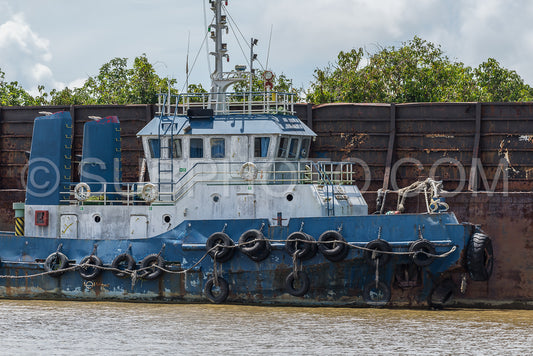 Tugboat for coal transportation in Berau- Kalimantan
