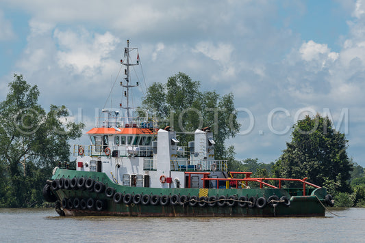 Tugboat for coal transportation in Berau- Kalimantan