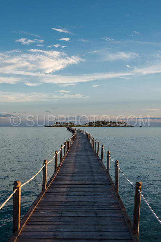 Photo de Coucher de soleil à Maratua- Kalimantan- Borneo- Indonésie- Nunukan