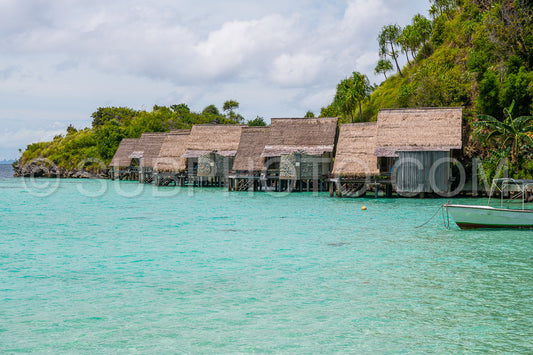 diving resort in the Raja Ampat- Indonesia