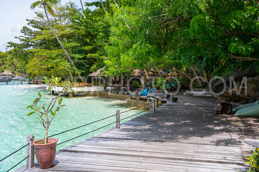 diving resort in the Raja Ampat- Indonesia