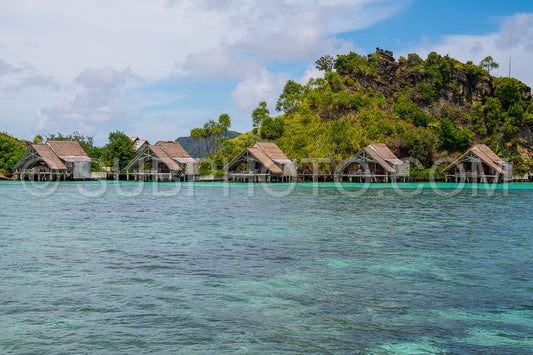 diving resort in the Raja Ampat- Indonesia