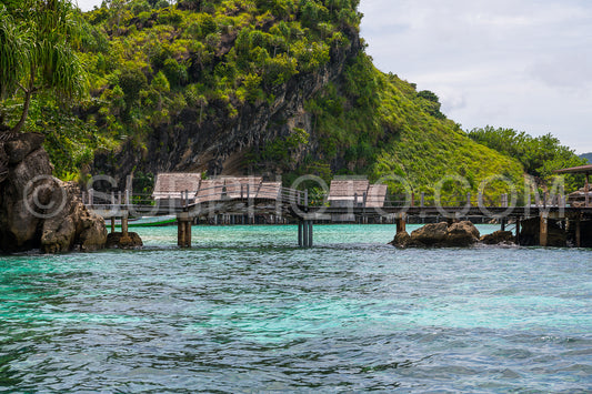 diving resort in the Raja Ampat- Indonesia