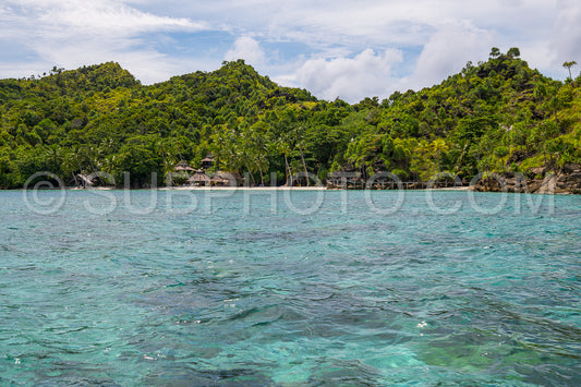 diving resort in the Raja Ampat- Indonesia