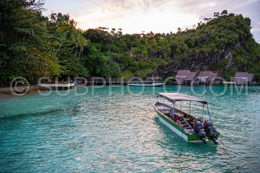 diving resort in the Raja Ampat- Indonesia