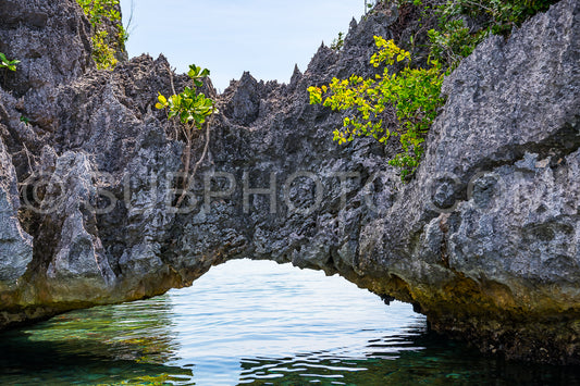 East Misool- group of small island in shallow blue lagoon water- Raja Ampat- West Papua- Indonesia