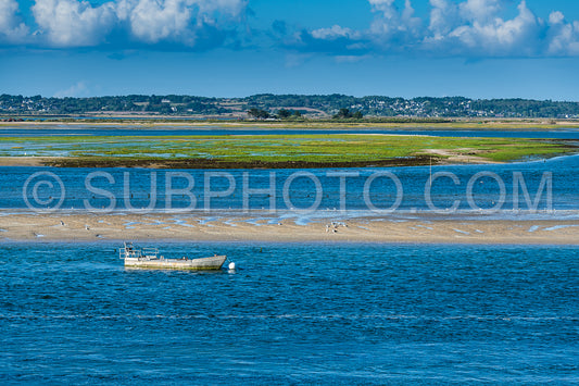 Le grand Traict- low tide- Le Croisic- Bretagne- France