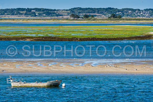 Le grand Traict- low tide- Le Croisic- Bretagne- France