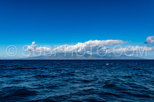 view of Moorea harbor- French Polynesia
