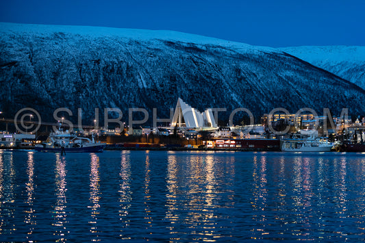 city of TromsÃ¸ in october