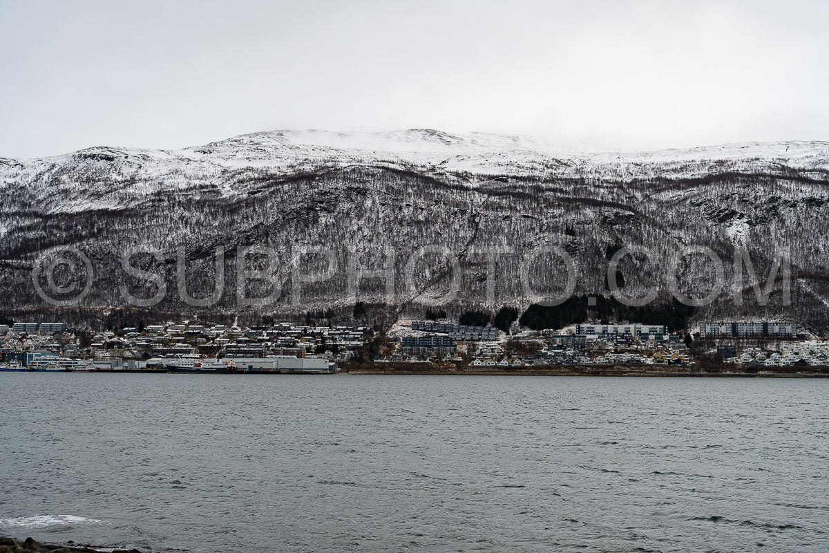 city of TromsÃ¸ in october