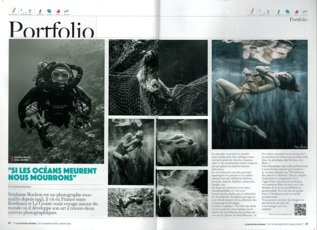 Portfolio « Si les océans meurent, nous mourrons », Archipels n° 25